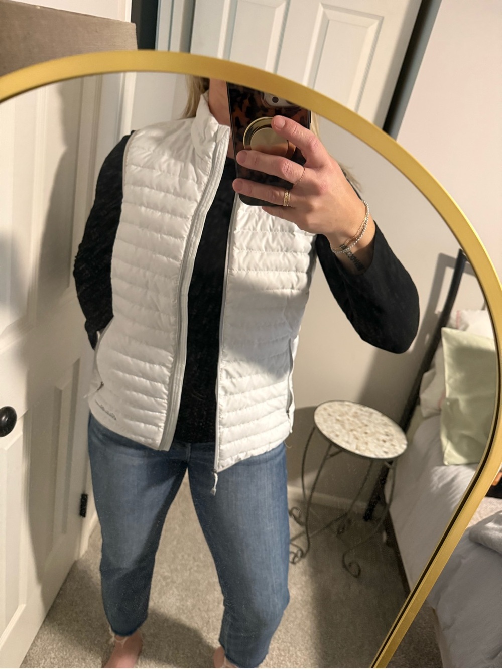 Eddie Bauer - Women's White Quilted Packable Vest